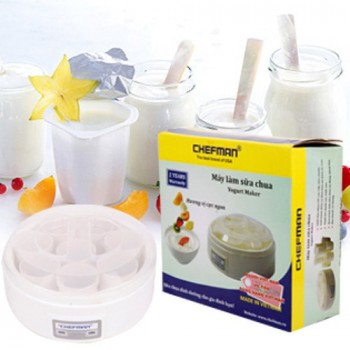 Máy làm sữa chua chefman 16 cốc-Thế giới đồ gia dụng HMD