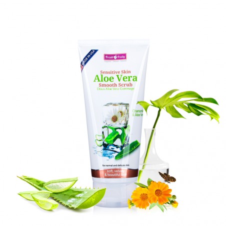 Tẩy da chết chiết xuất Nha Đam (Sensitive Skin Aloe Smooth Vera Scrub)