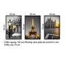 Bộ 3 Tranh Tour Eiffel-Thế giới đồ gia dụng HMD