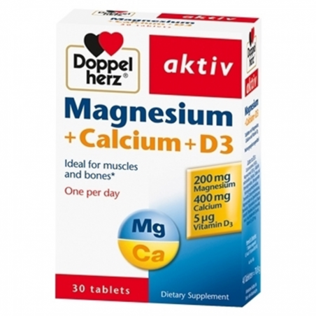 Magnesium+Calcium+D3 Doppel Herz