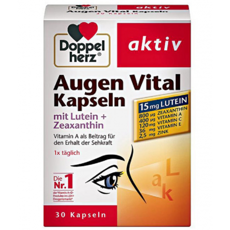 Viên nang bổ mắt Doppelherz Augen Vital Kapseln