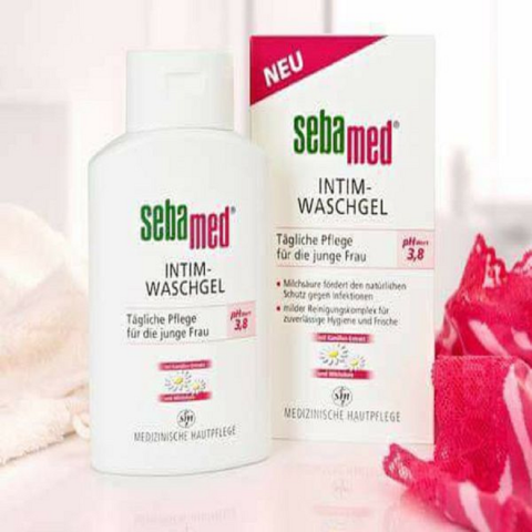 Dung dịch vệ sinh phị nữ Sebamed Imtim -Waschgel-Thế giới