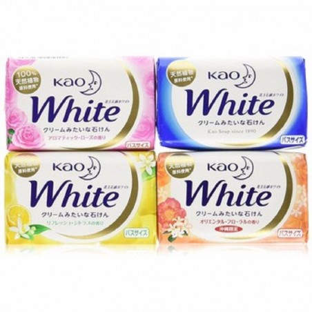 Bánh xà phòng tắm KAO white 130g Nhật