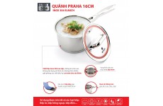 Quánh inox 304 ELMICH PRAHA EL3276 16cm-Thế giới đồ gia dụng HMD