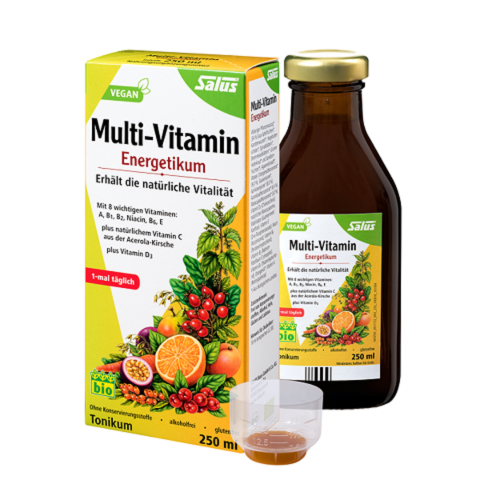 Dung dịch multi-vitamin tổng hợp hữu cơ Salus (250ml)-Thế giới