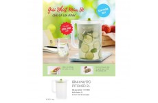 Bình Nước Tupperware Pitcher 2L-Thế giới đồ gia dụng HMD