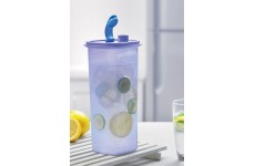 Bình nước Tupperware Slim Line 2L Violet (2)-Thế giới đồ gia