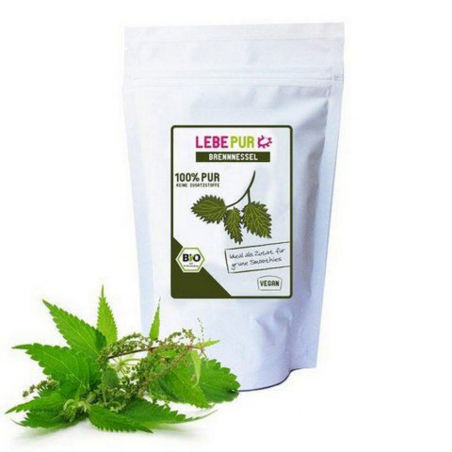 Bột cây tầm ma hữu cơ Lebepur (125g)