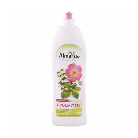 Nước rửa chén hương hoa hồng hữu cơ Almawin (1lit)-Thế giới đồ