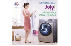 Nước giặt xả July 2X Sweet Pink 1800ml - Hồng-Thế giới đồ gia