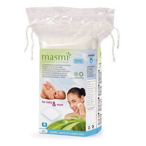 Bông thấm mẹ và bé hữu cơ Masmi (60m)-Thế giới đồ gia dụng HMD