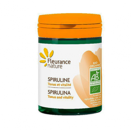 Viên tảo spirulina hữu cơ Fleurance (60V)