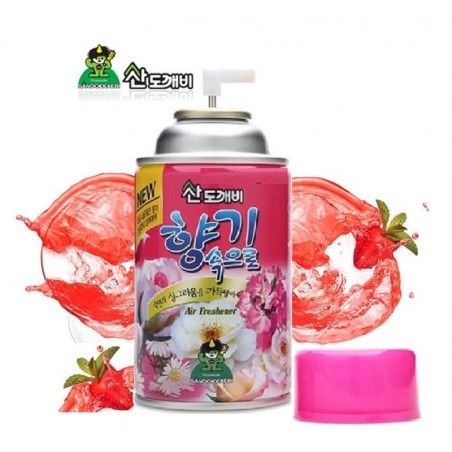 Xịt phòng Sandokkaebi - Hương Strawberry chai 300ml