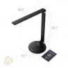 Đèn bàn LED TaoTronics TT-DL19 -Màu đen-Thế giới đồ gia dụng HMD