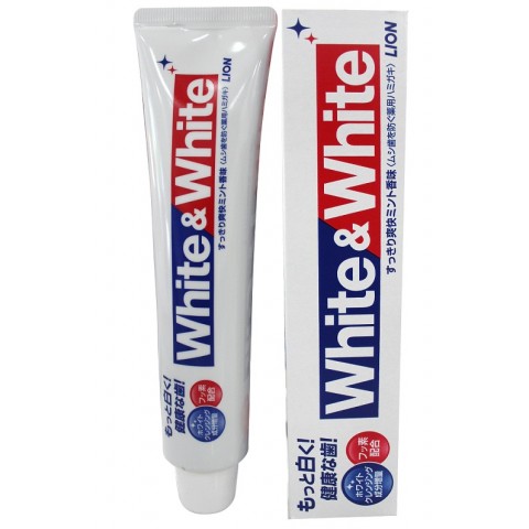 Kem đánh răng trắng sáng White & White-Thế giới đồ gia dụng HMD