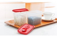 Bộ hộp gia vị Shelf Saver With Spoon 2 hộp-Thế giới đồ gia dụng