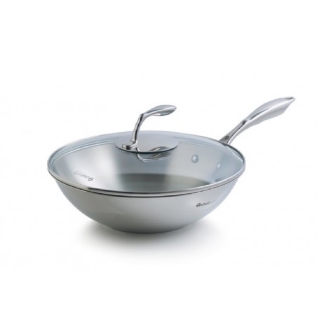 Chảo Tchef Series Wokpan Nắp Kính 30cm