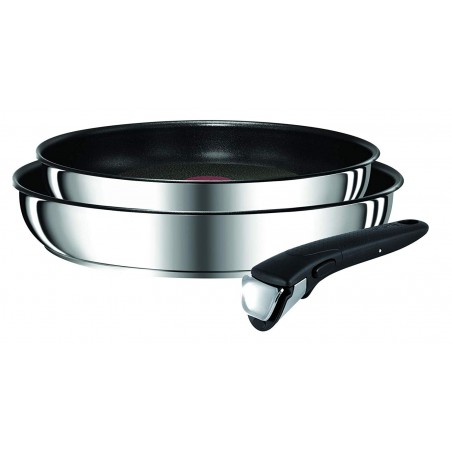 Bộ 2 chảo chống dính chung tay cầm Tefal Ingenio Preference