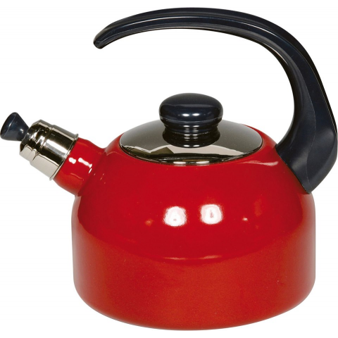 Ấm đun nước huýt sáo Riess 2l đỏ-Thế giới đồ gia dụng HMD