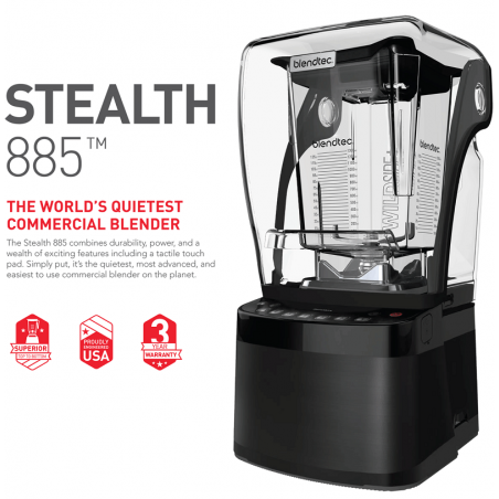 Máy xay sinh tố công nghiệp Blendtec Stealth 885