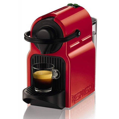 Máy pha cafe viên nén Krups Nespresso Inissia, đỏ-Thế giới đồ