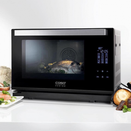 Lò nướng kiêm lò hấp Caso Steam Chef 3066, 11 Chức năng