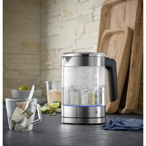 Ấm siêu tốc thủy tinh WMF Kuchenminis, dung tích 1L, 1900W-Thế
