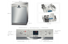 Máy rửa bát độc lập Bosch SMS68MI04E-Thế giới đồ gia dụng HMD