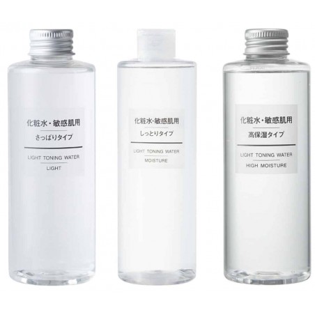 Nước hoa hồng dưỡng ẩm Muji Light Toning Water (cho da khô và da thường)