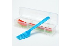 Set 4 dĩa nhựa màu sắc kèm hộp-Thế giới đồ gia dụng HMD