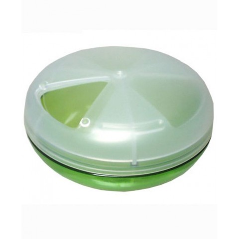Hộp đựng thuốc loại tròn màu xanh-Thế giới đồ gia dụng HMD