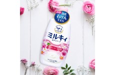 Sữa tắm Milky hương hoa hồng (550ml)-Thế giới đồ gia dụng HMD