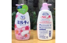 Sữa tắm Milky hương hoa hồng (550ml)-Thế giới đồ gia dụng HMD