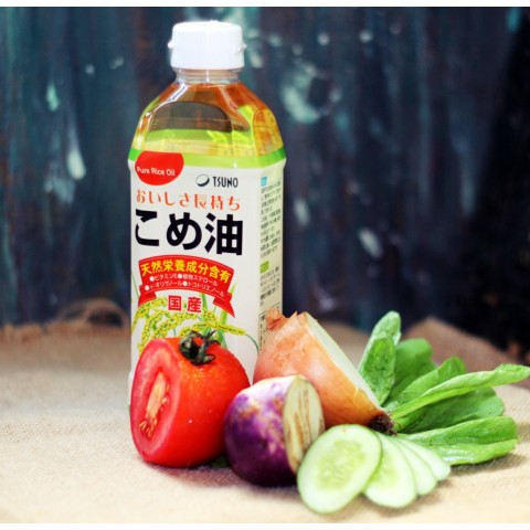 Dầu gạo cao cấp Tsuno Nhật Bản 500gr- thegioidogiadung.com.vn