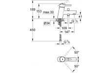 Vòi bồn tắm Grohe Concetto 32701001- thegioidogiadung.com.vn