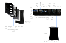 Máy lọc không khí bắt muỗi Sharp FP-GM50E-B-