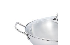 Chảo sâu lòng INOX 304 ELMICH 32CM EL3255-Thế giới đồ gia dụng