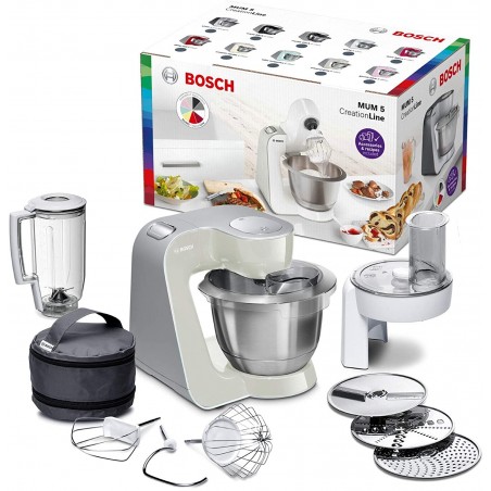 Máy trộn bột làm bếp đa năng Bosch Creationline MUM58L20