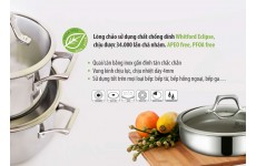 Chảo chống dính inox 304 có vung kính ELMICH POTENZA EL3256