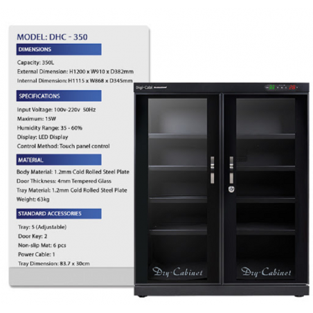 Tủ chống ẩm Digi Cabi DHC-350