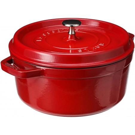 Nồi Gang Tròn Staub Cocotte Cherry, 24cm