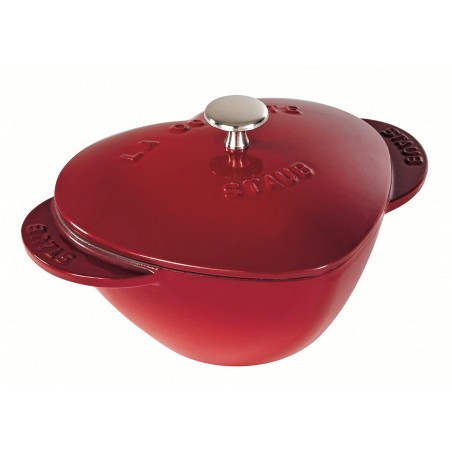 Nồi gang trái tim Staub Heart Cocotte 20 cm