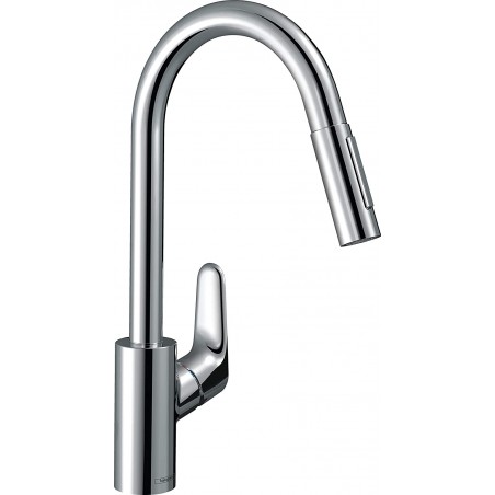 Vòi chậu rửa bát rút dây Hansgrohe Focus 31815000