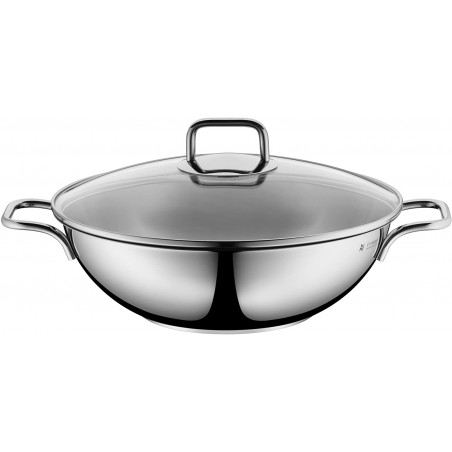 Chảo sâu lòng WMF Wok Party 28 cm, nắp kính