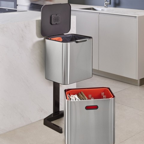 Totem Compact Trashcan 40 l - Joseph Joseph 30063