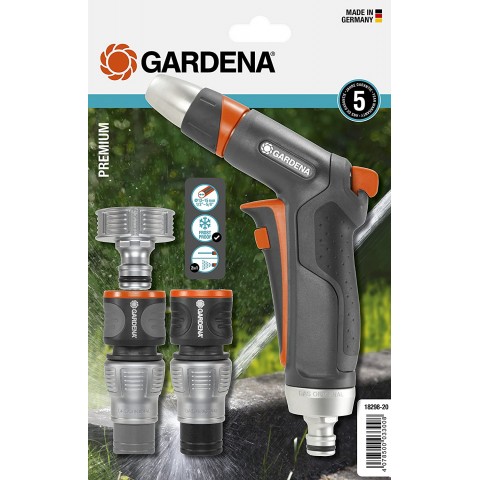Bộ vòi phun kèm cút nối kim loại Gardena 18298-20-