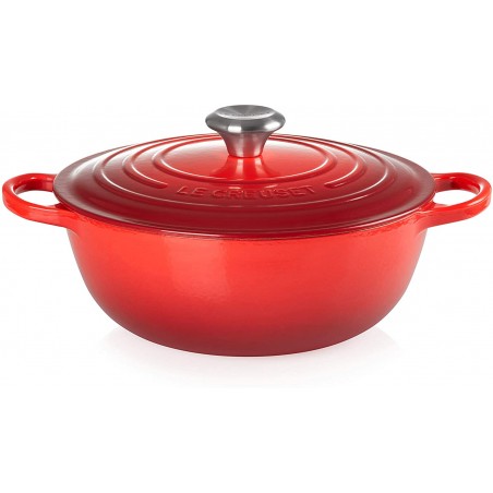 Nồi gang tròn có nắp Le Creuset Signature La Marmite 26cm