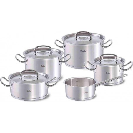 Bộ nồi nắp kính Fissler Original Profi 5 món, 4 nồi 1 quánh