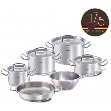 Bộ nồi nắp kính Fissler Original Profi 6 món, 4 nồi 2 chảo