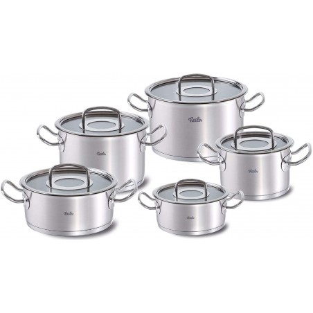 Bộ nồi nắp kính Fissler Original Profi, 5 nồi